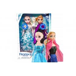 Dainuojančios Frozen lėlės Elza ir Anna 30 cm.